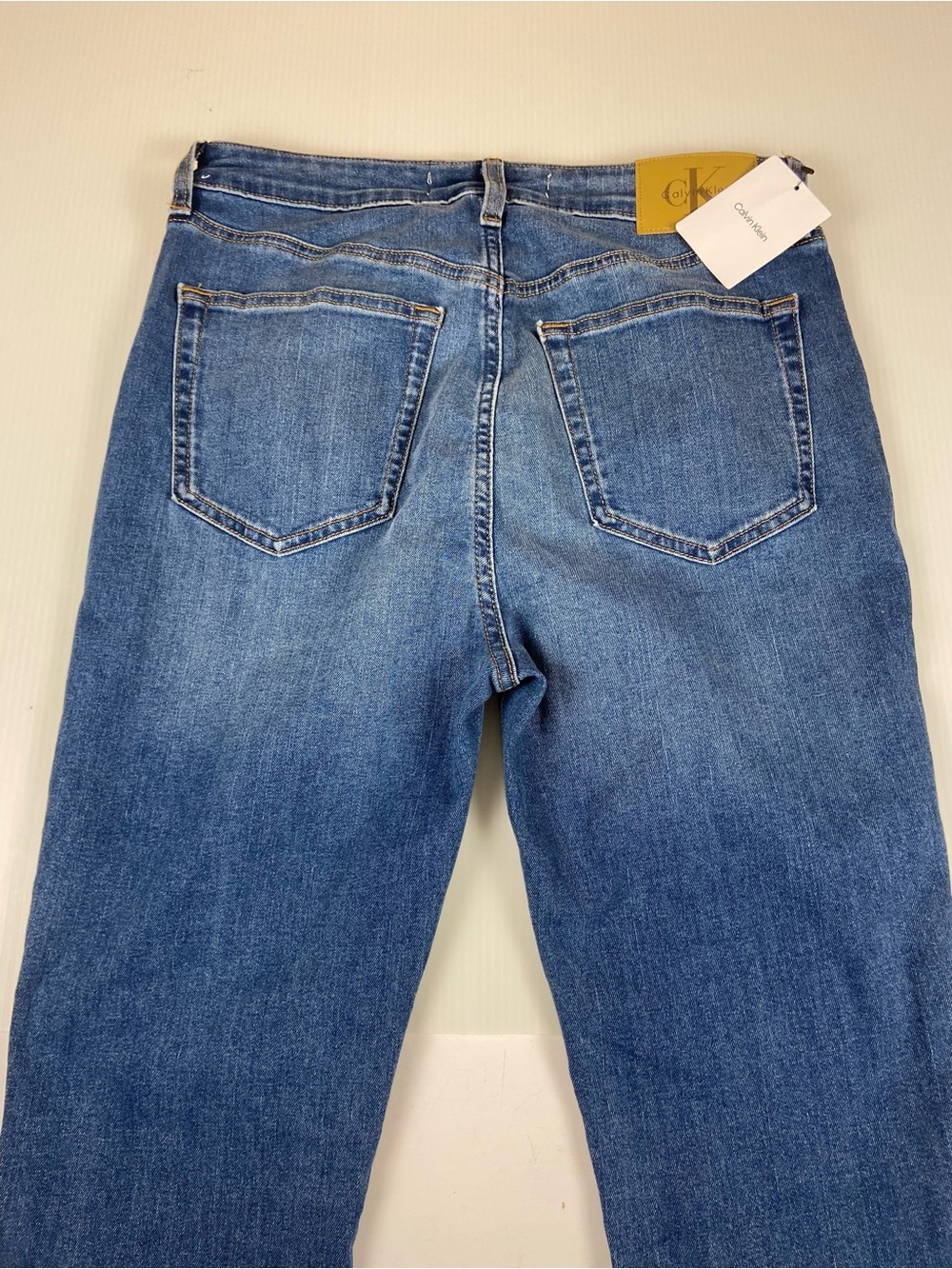 Calvin Klein Jeans Skinny Leg Stretch Denim Blue Wash Jeans NWT